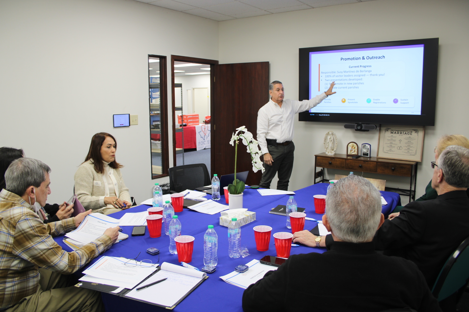FOCCUS® hosts members of Mexican archdiocese for mutually beneficial exchange