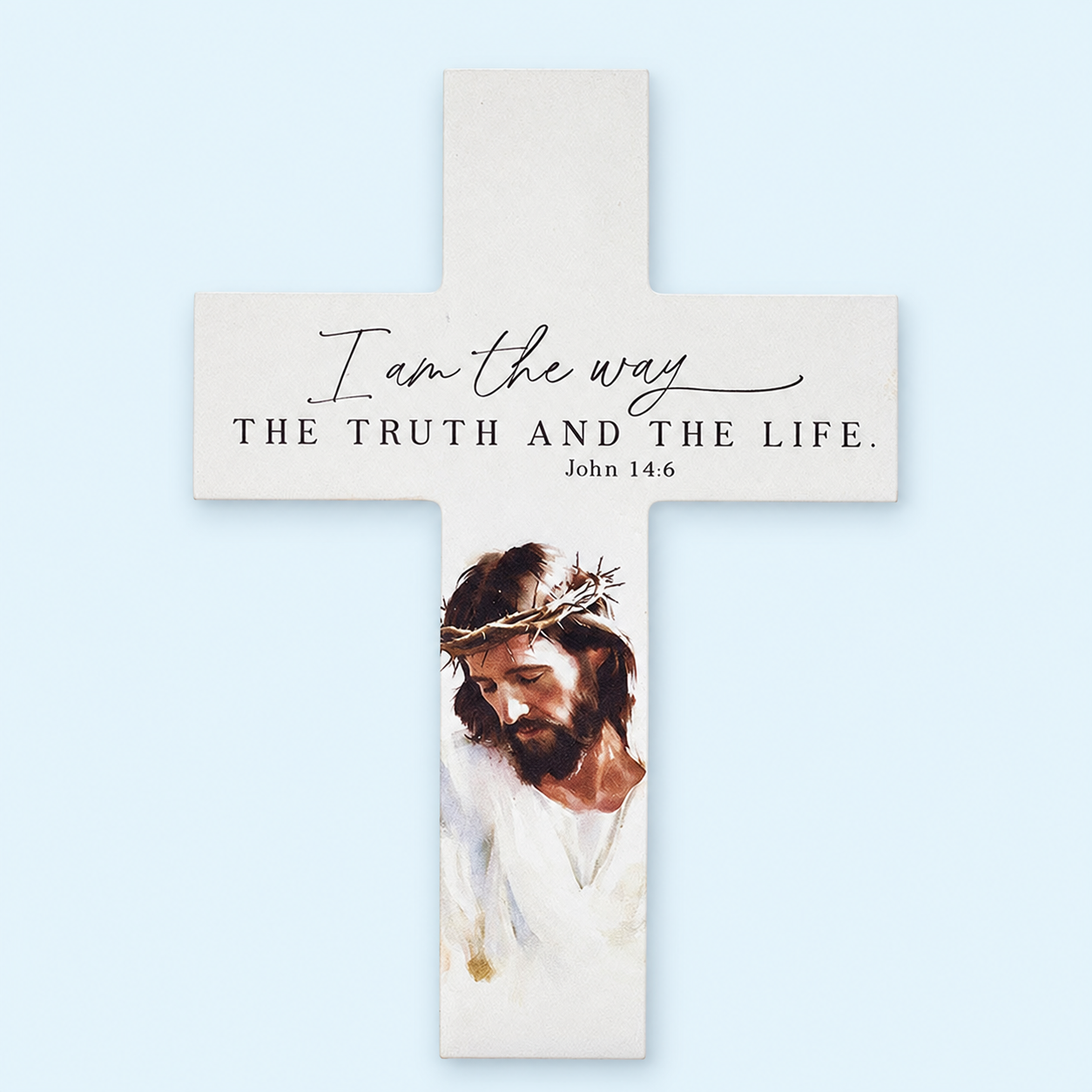 The Way, The Truth, The Life Collection Wall Cross