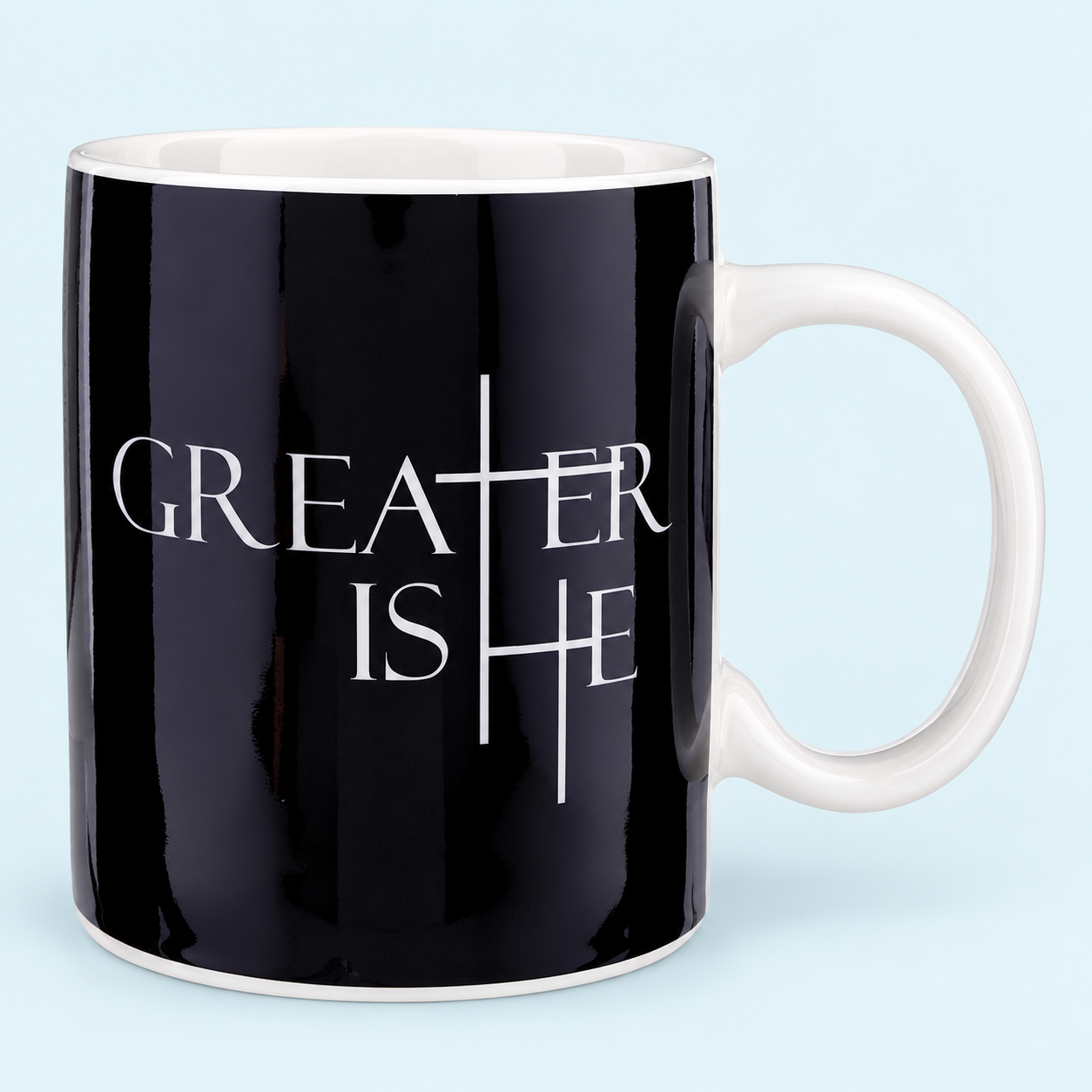 Greater Is He - Mug