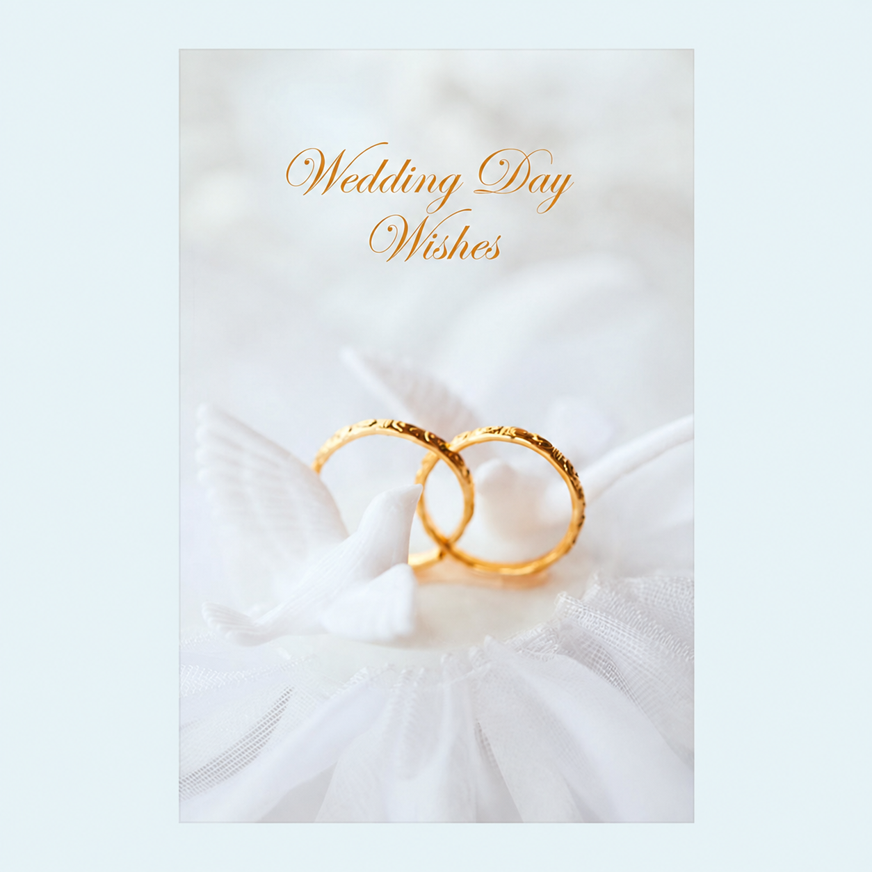Wedding Wishes Card