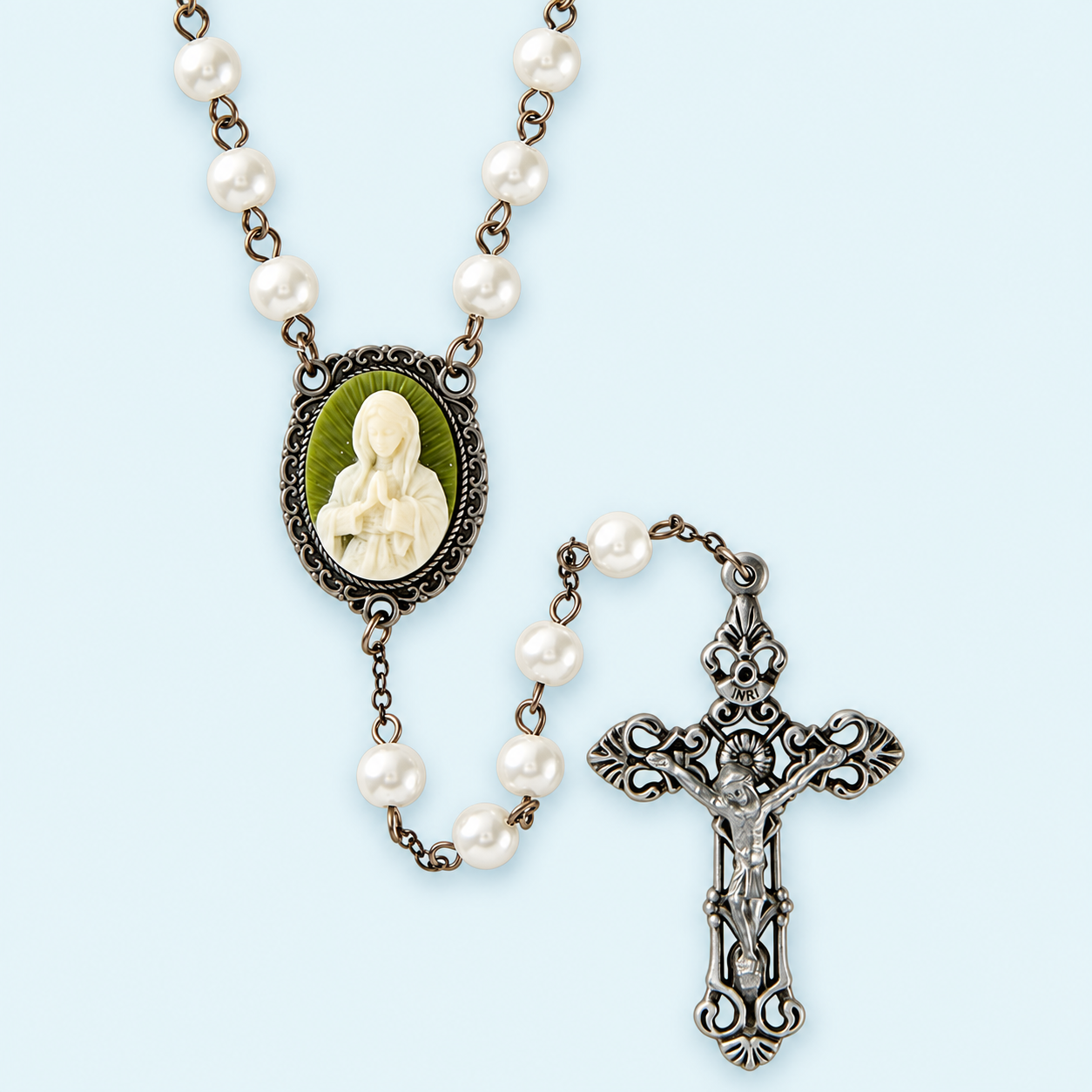 Our Lady of Guadalupe Cameo Rosary