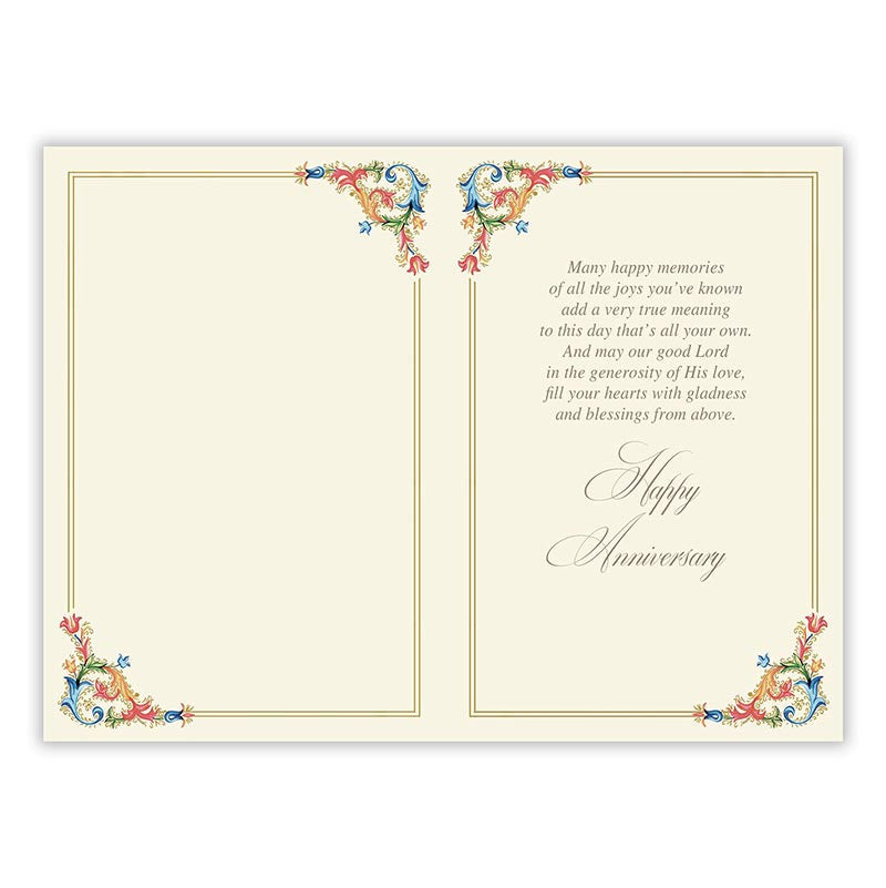 Florentine Anniversary Card