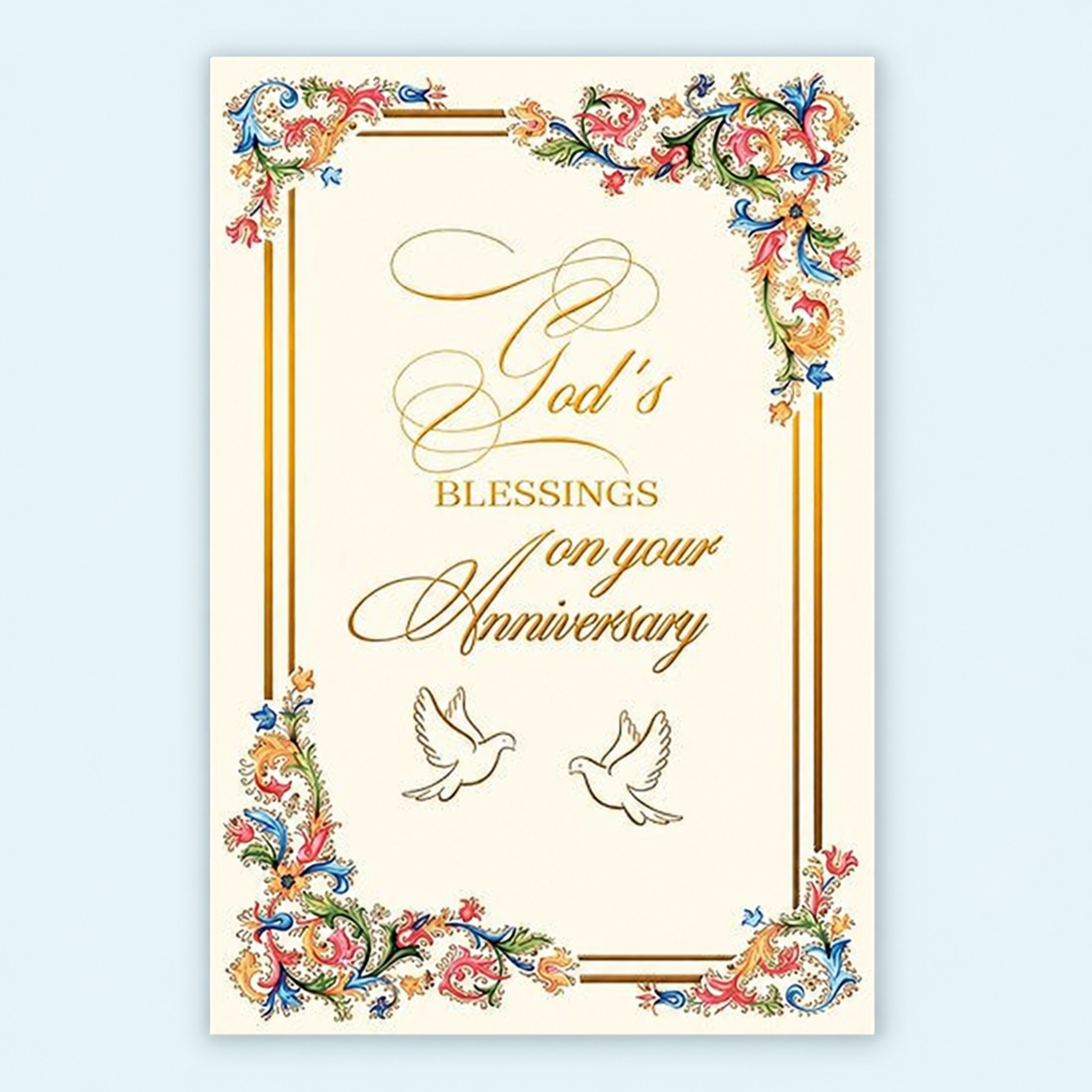Florentine Anniversary Card