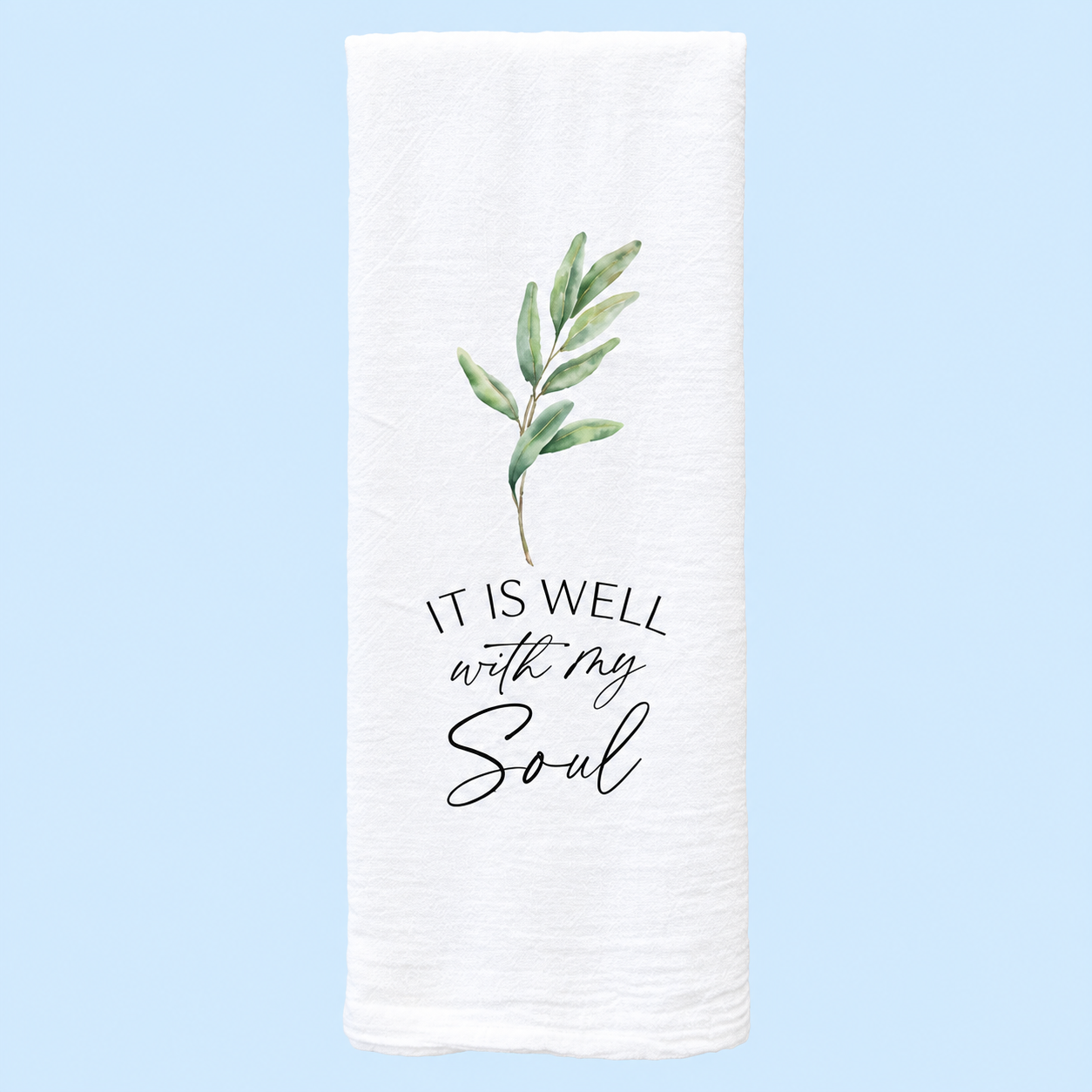 It Is Well with My Soul Tea Towel
